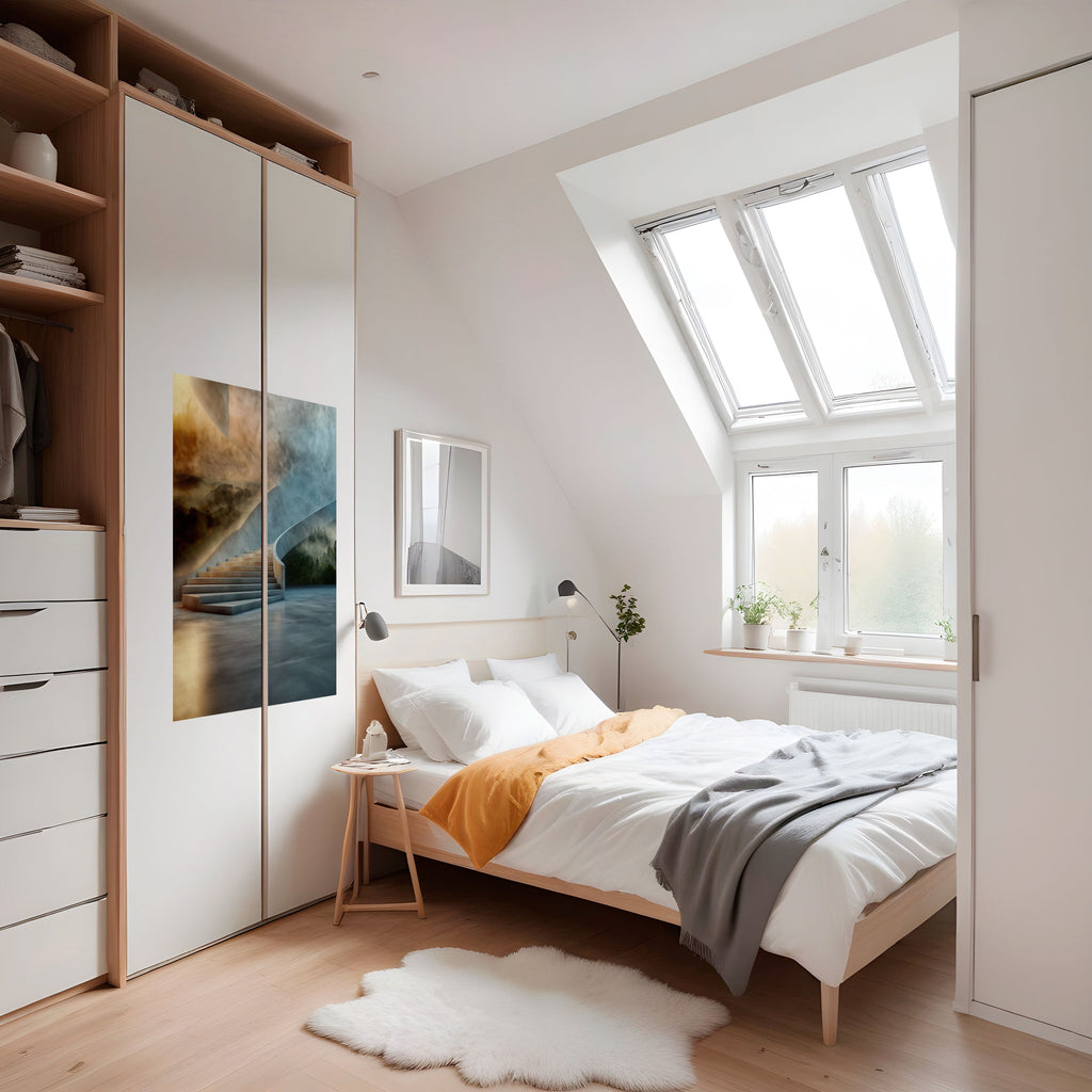 STEPS TO SERENITY Poster Vertical Autocolante