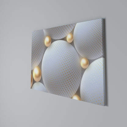 LUMINOUS SPHERICAL HARMONY Horizontal Canvas Print