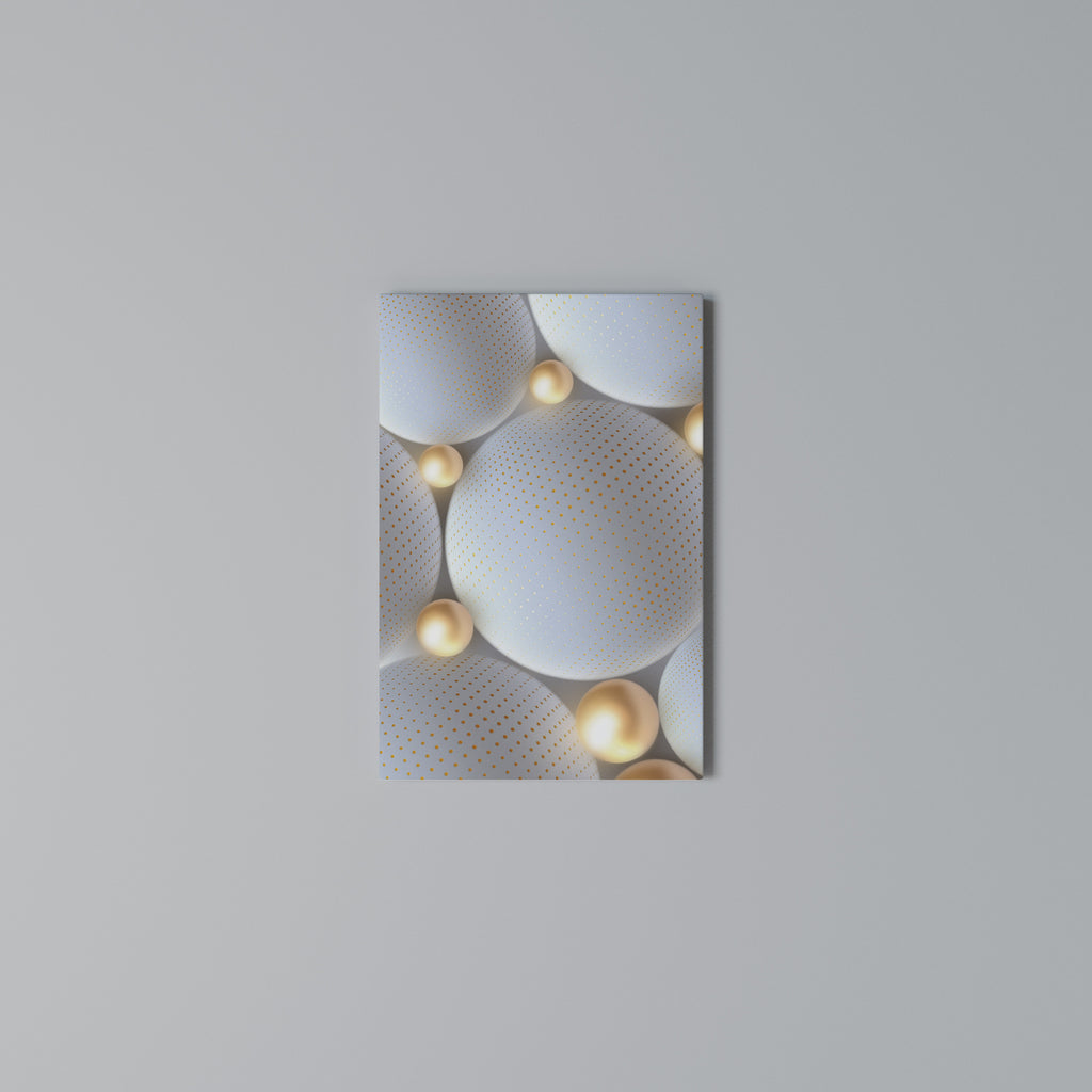 LUMINOUS SPHERICAL HARMONY Quadro em tela vertical