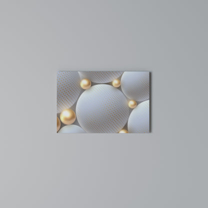 LUMINOUS SPHERICAL HARMONY Horizontal Canvas Print