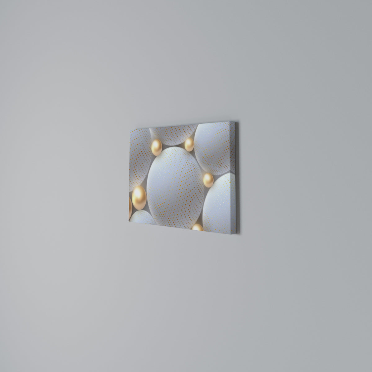LUMINOUS SPHERICAL HARMONY Horizontal Canvas Print