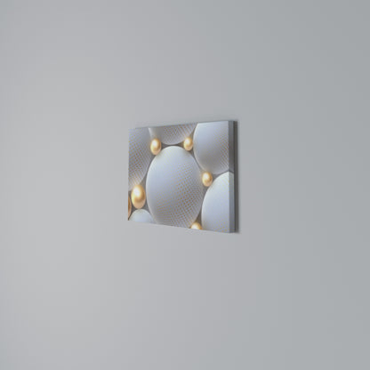 LUMINOUS SPHERICAL HARMONY Horizontal Canvas Print