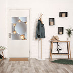 LUMINOUS SPHERICAL HARMONY Poster Vertical Autocolante