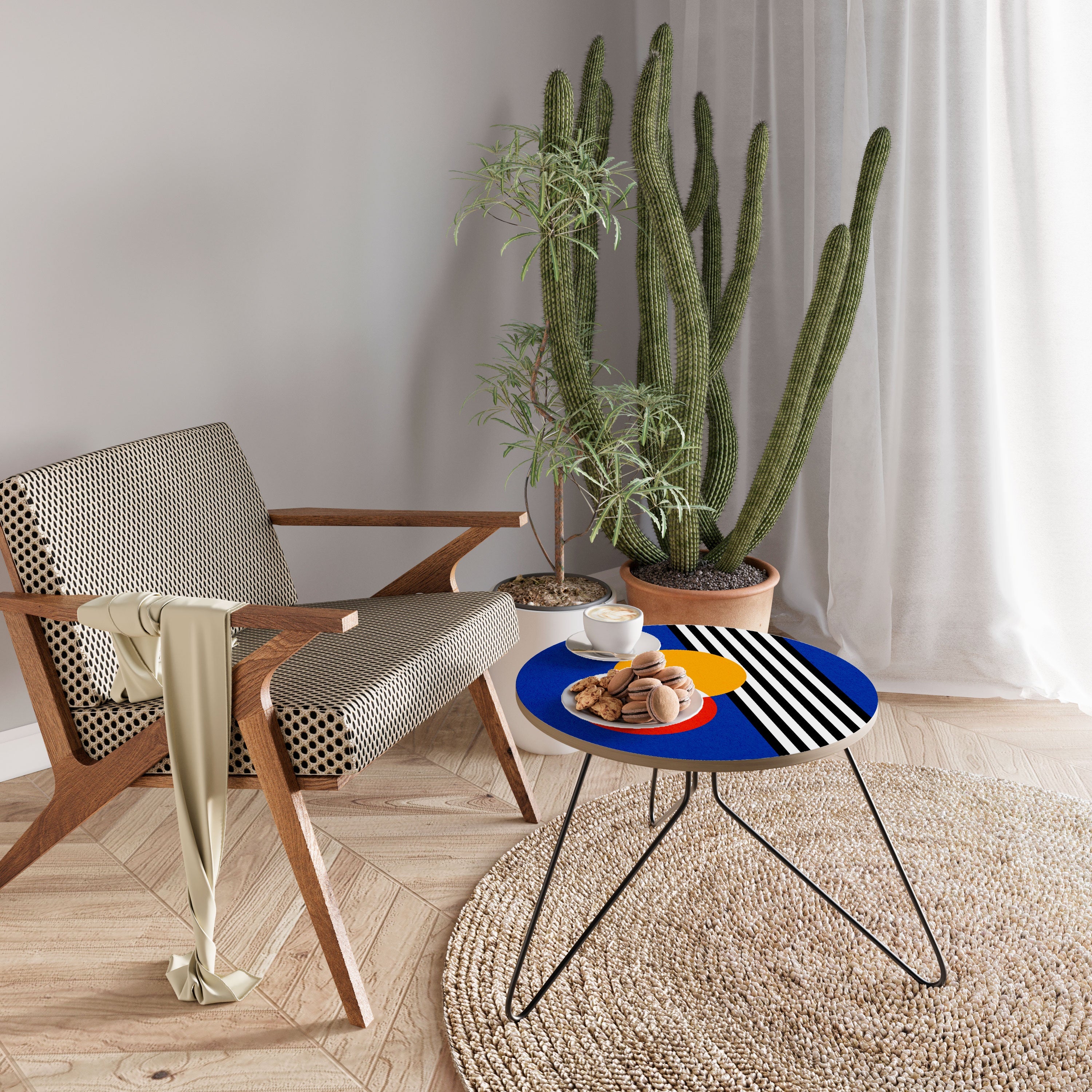 GEOMETRIC HARMONY Mesa de Centro 60