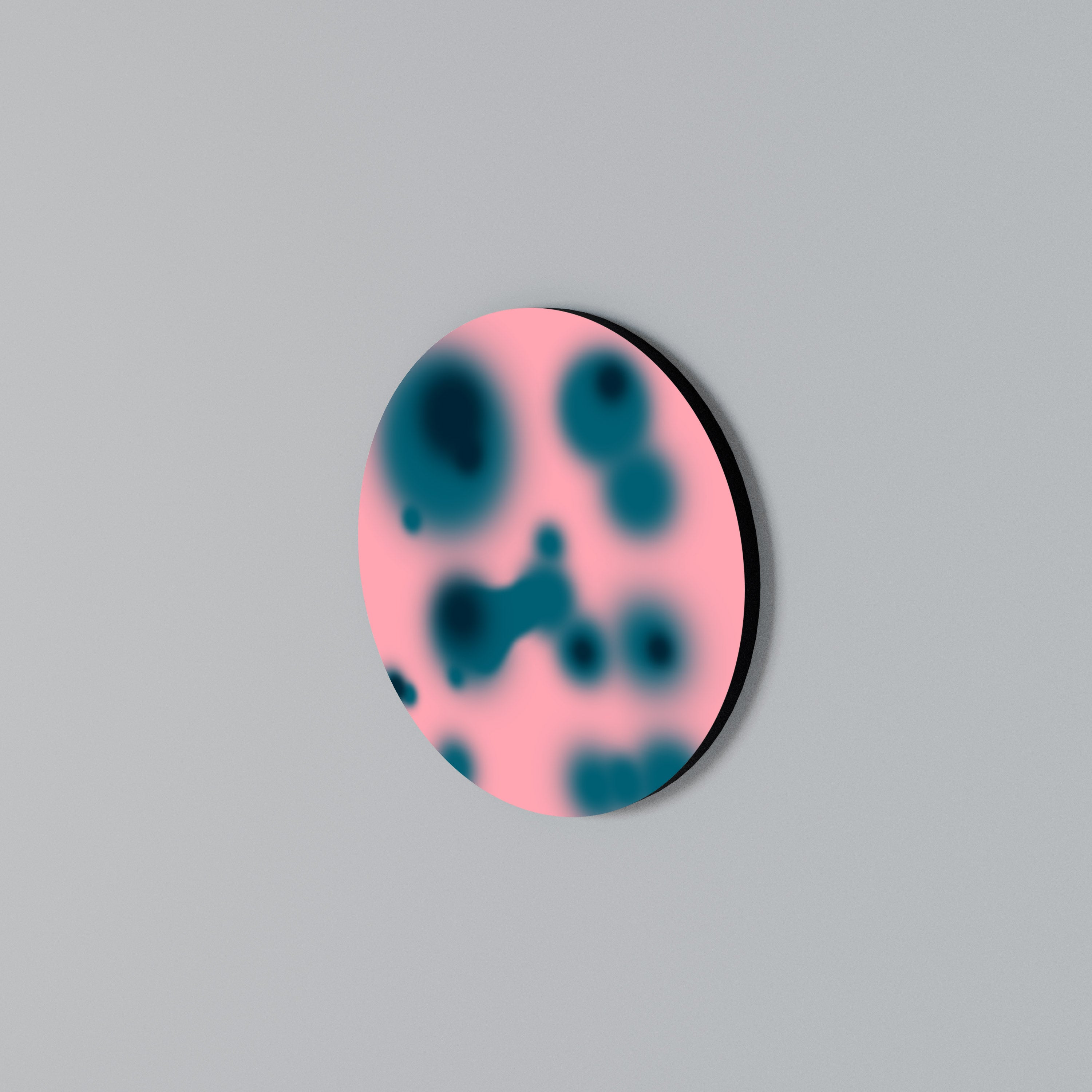 TOUCH OF MYSTERY Arte de Parede Redonda