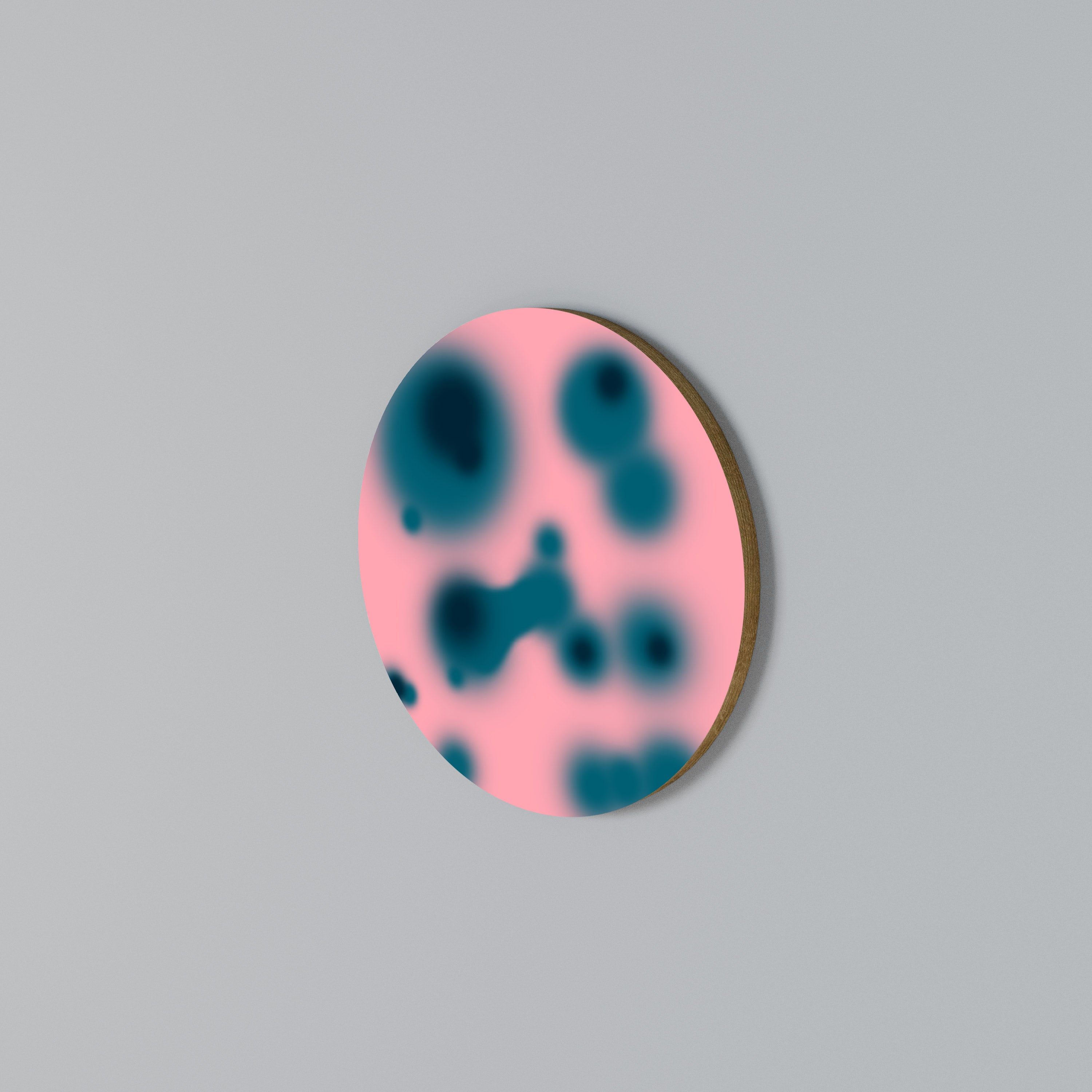 TOUCH OF MYSTERY Arte de Parede Redonda