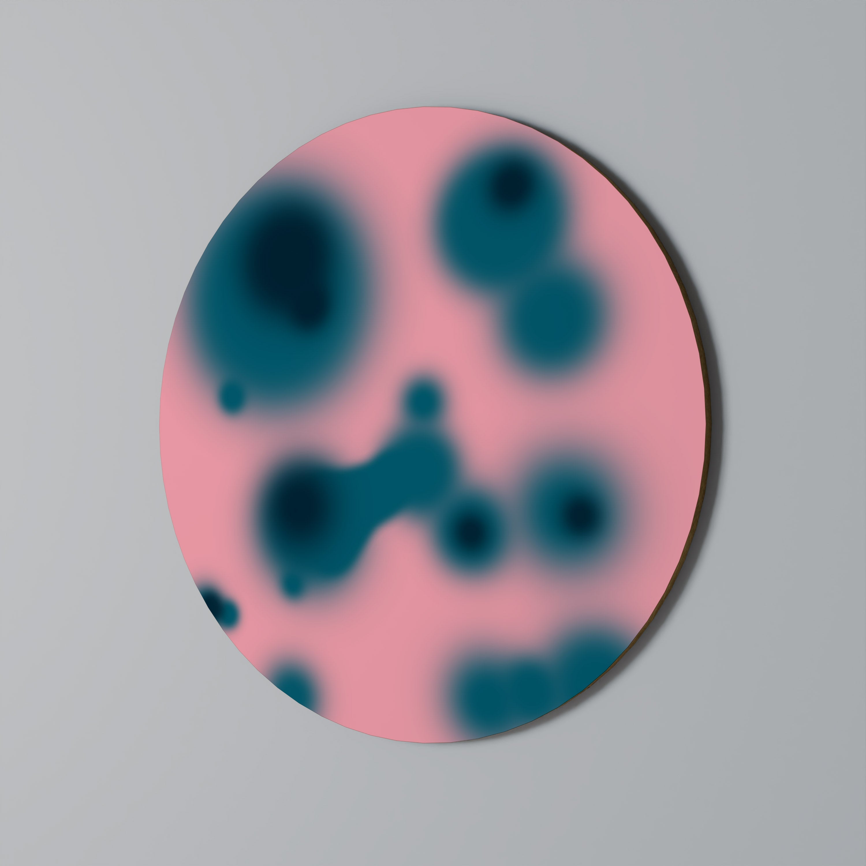 TOUCH OF MYSTERY Round Wall Art