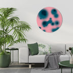 TOUCH OF MYSTERY Round Wall Art