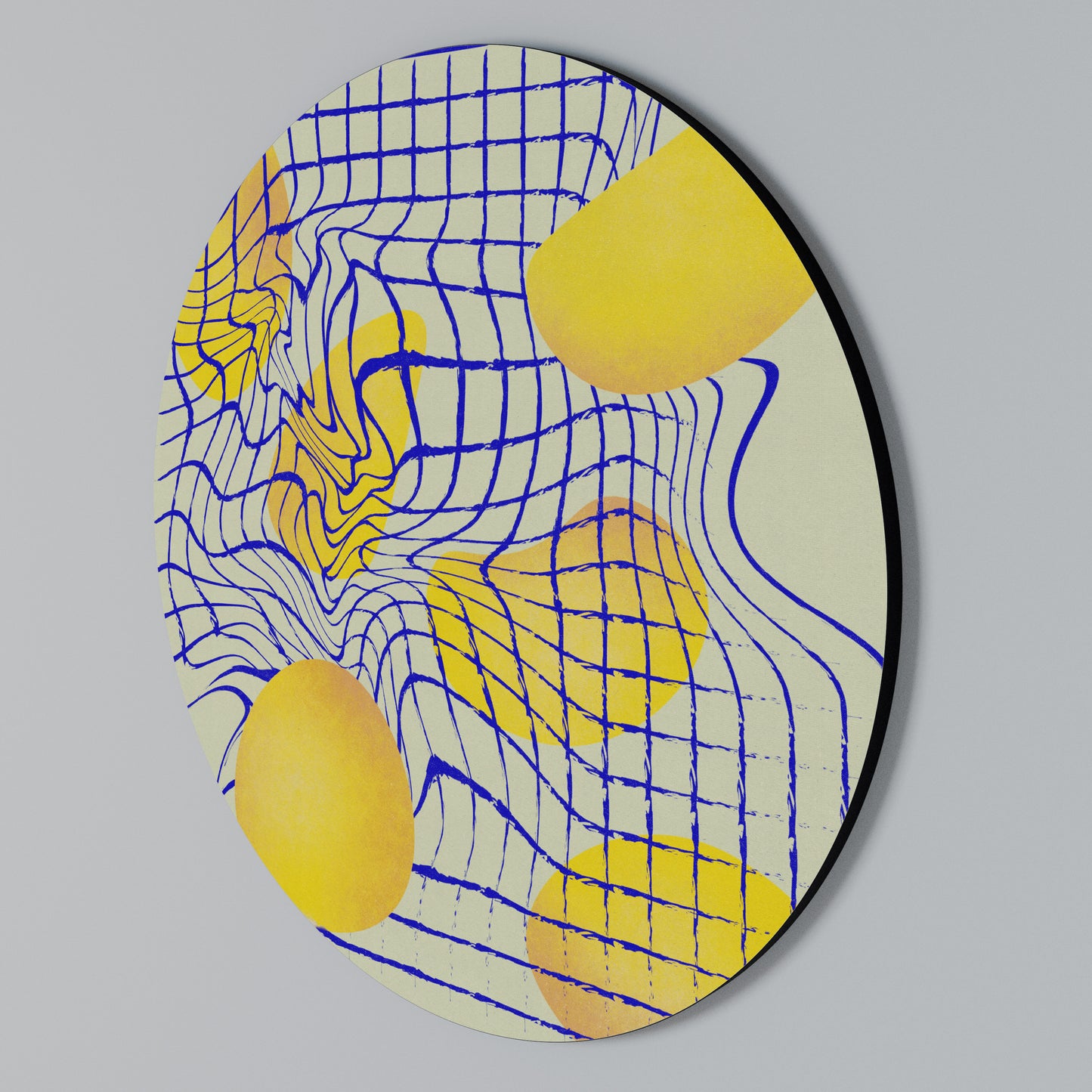 CURVED SPACE Arte de Parede Redonda
