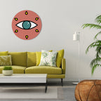 SEE EVERYTHING Quadro Redondo Decorativo