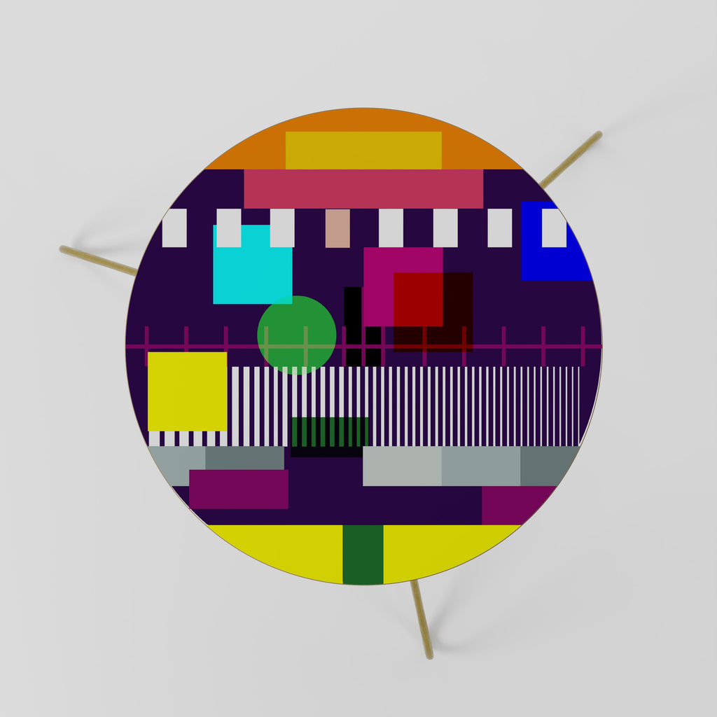 GEOMETRIC MESS Mesa de Centro 60