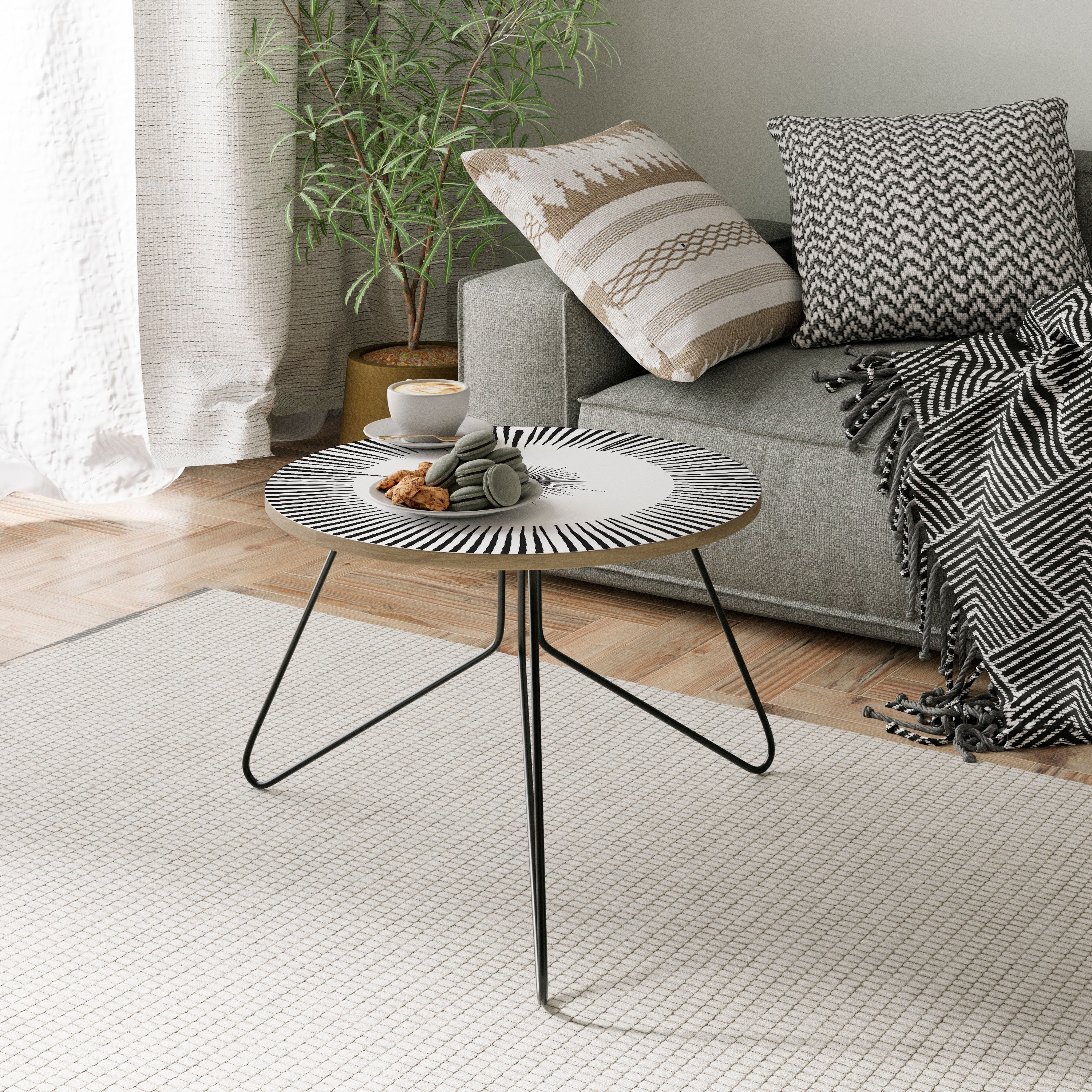 EXPLOSIVE RADIATION Mesa de Centro 60