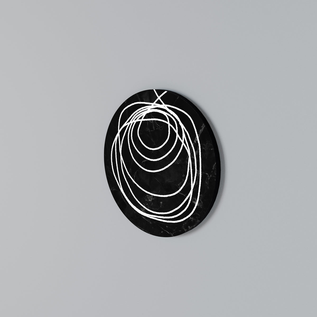 TRUST CIRCLES Arte de Parede Redonda