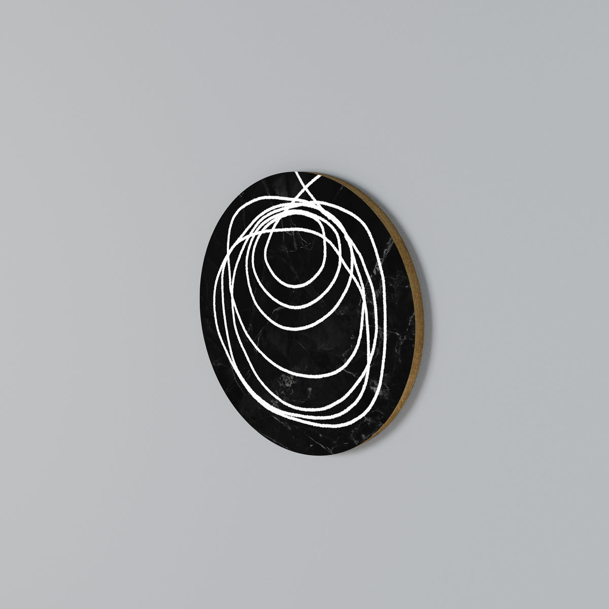 TRUST CIRCLES Arte de Parede Redonda
