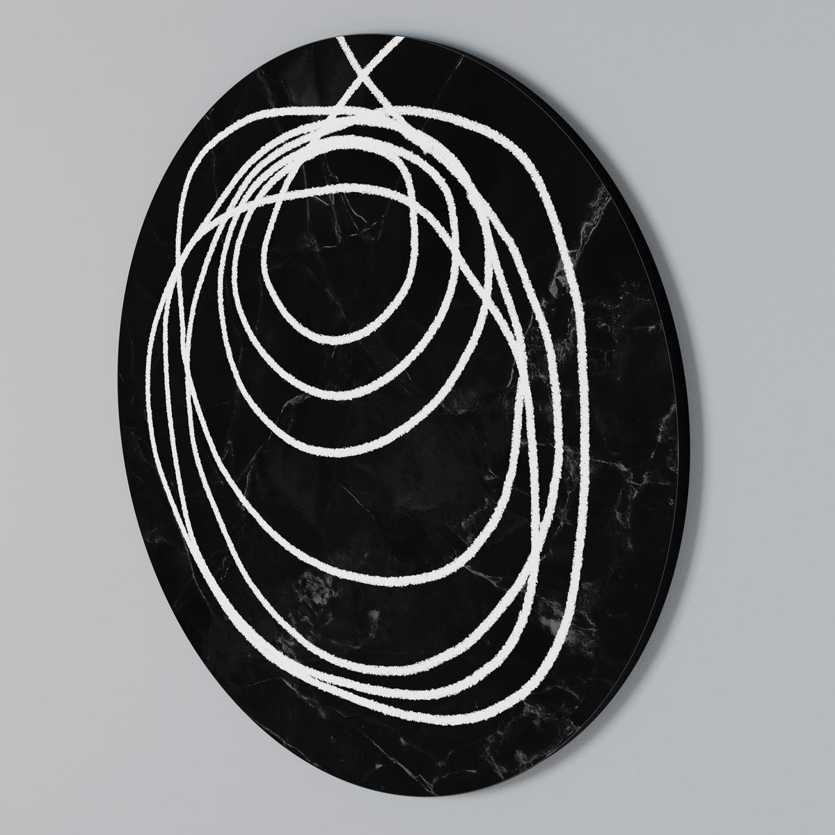 TRUST CIRCLES Arte de Parede Redonda