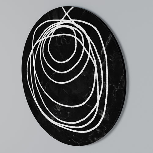 TRUST CIRCLES Arte de Parede Redonda