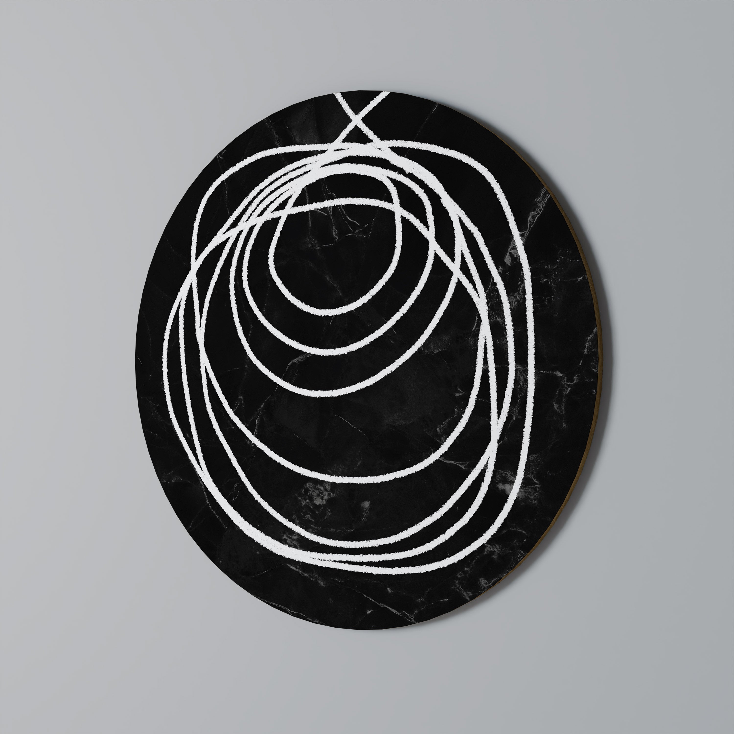 TRUST CIRCLES Round Wall Art