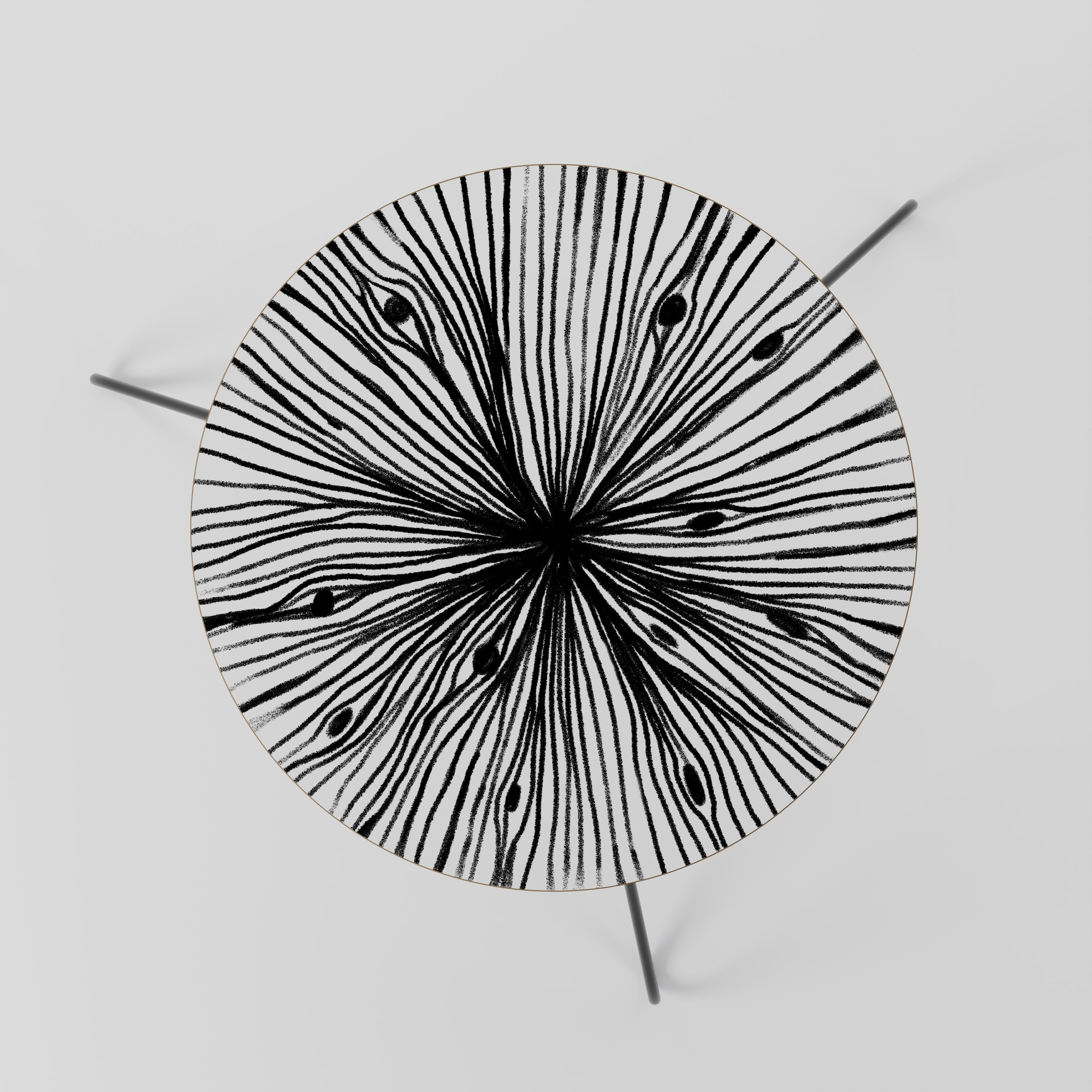 RADIANT FILAMENTS Mesa de Centro 60