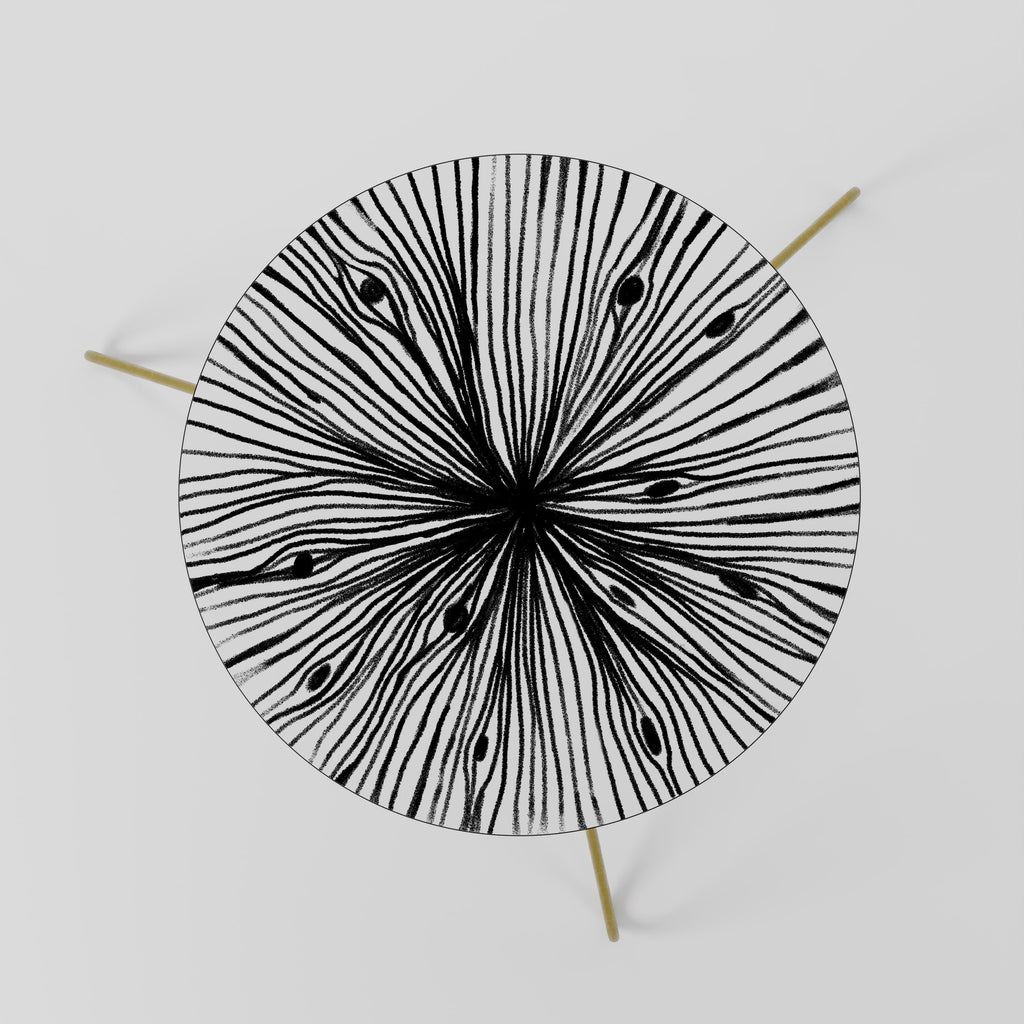 RADIANT FILAMENTS Mesa de Centro 60