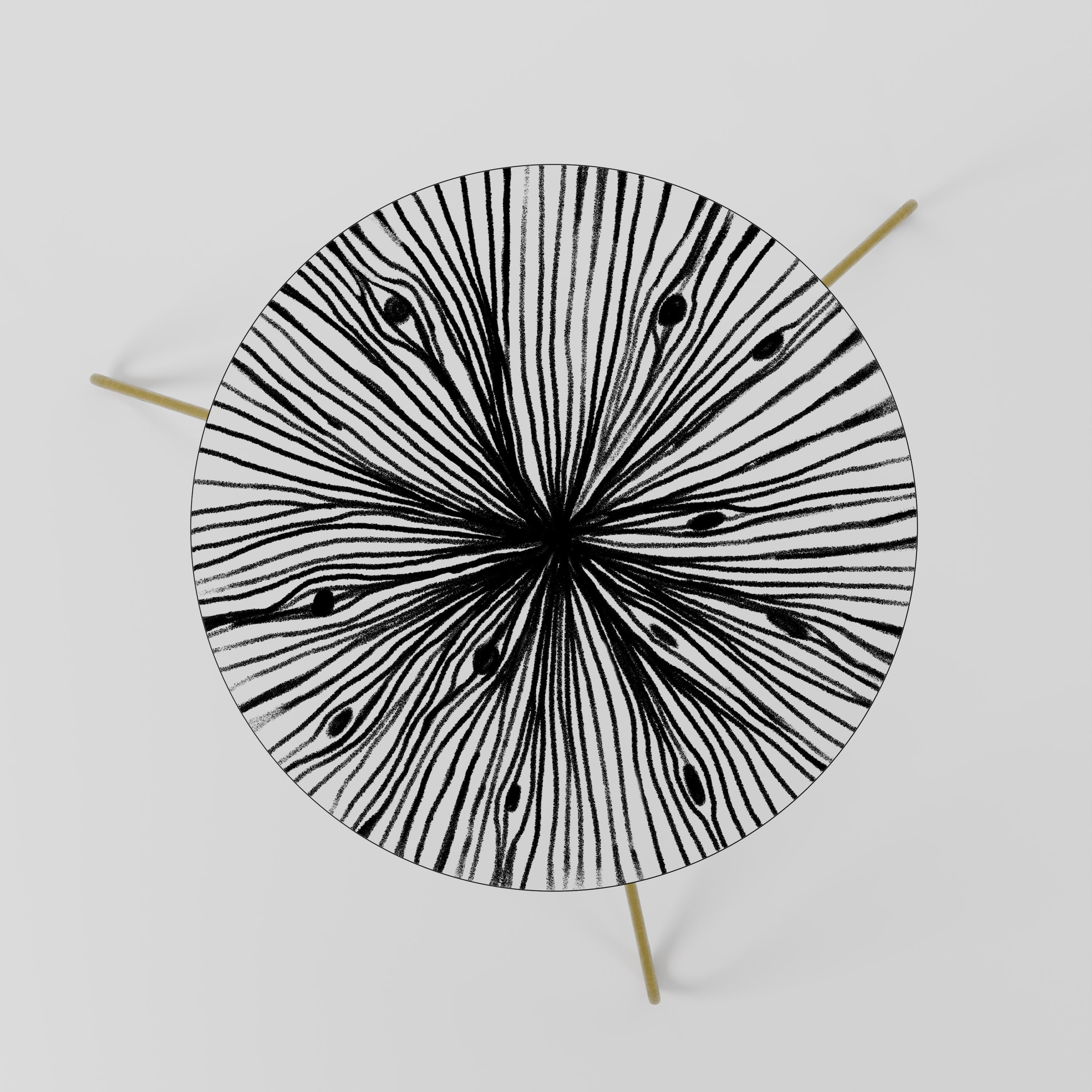 RADIANT FILAMENTS Mesa de Centro 60