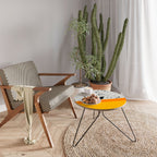 DYED BY ORANGE Mesa de Centro 60