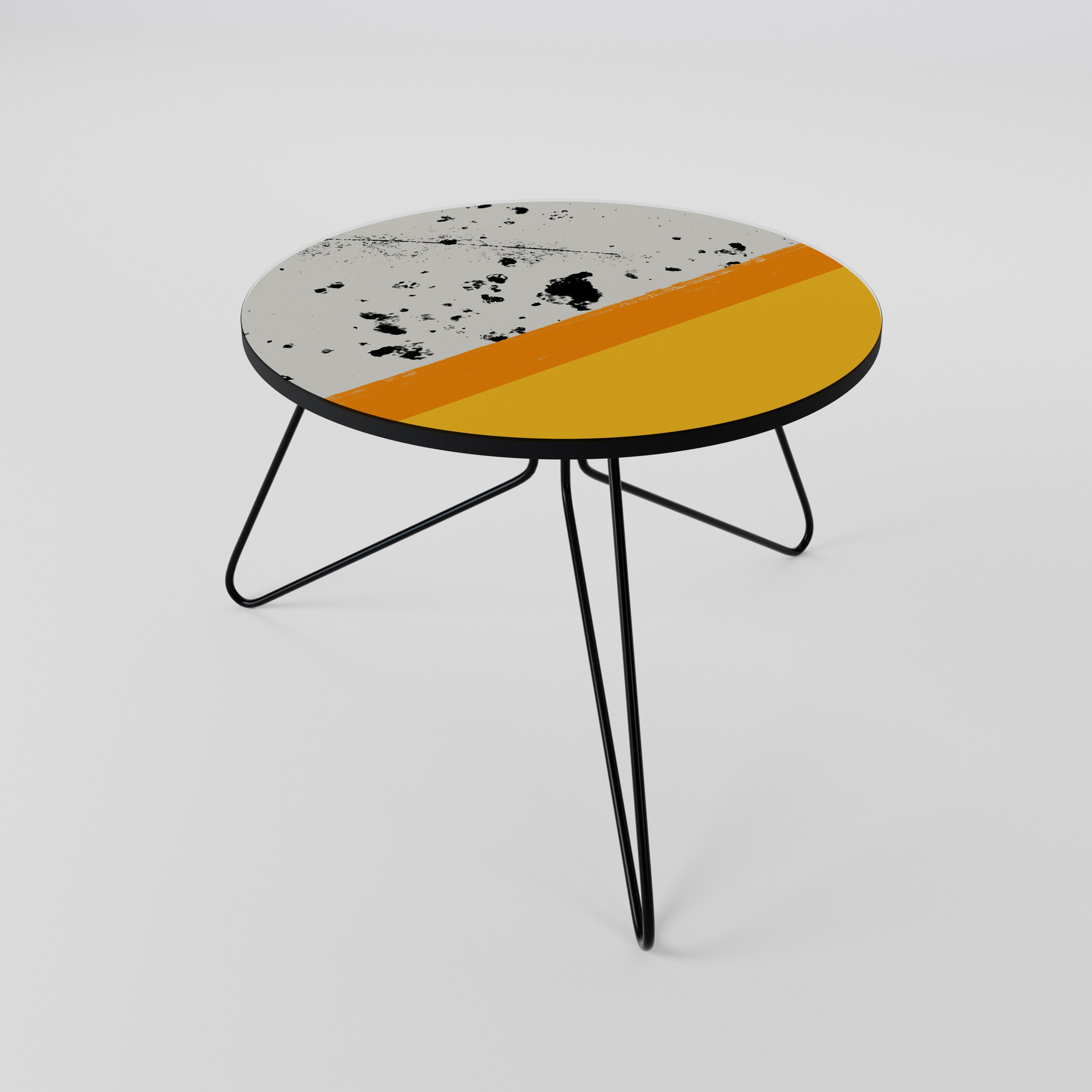 DYED BY ORANGE Mesa de Centro 60