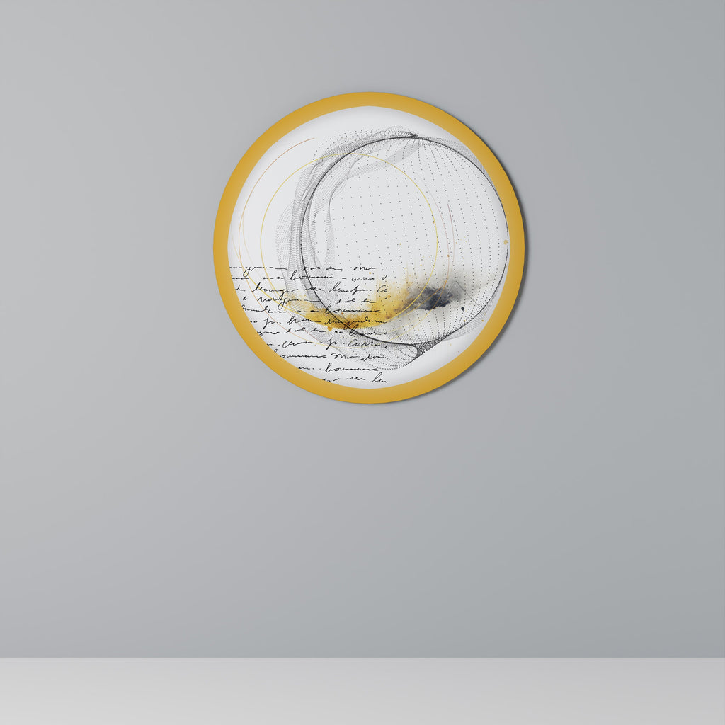 VORTEX OF CREATIVITY Quadro Redondo Decorativo