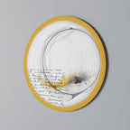 VORTEX OF CREATIVITY Quadro Redondo Decorativo