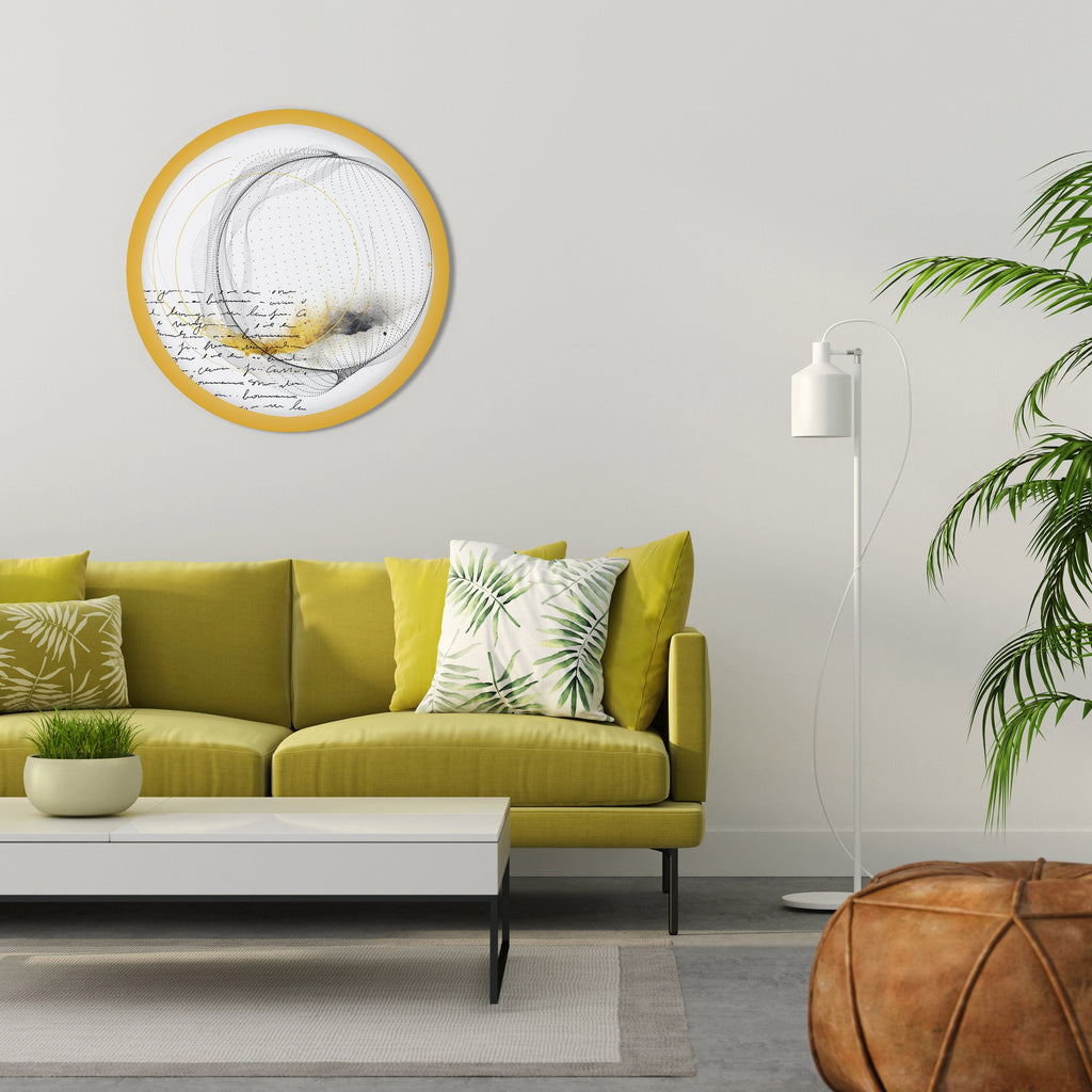 VORTEX OF CREATIVITY Quadro Redondo Decorativo