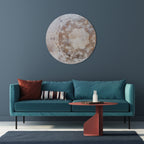 EARTHY ELEGANCE Quadro Redondo Decorativo