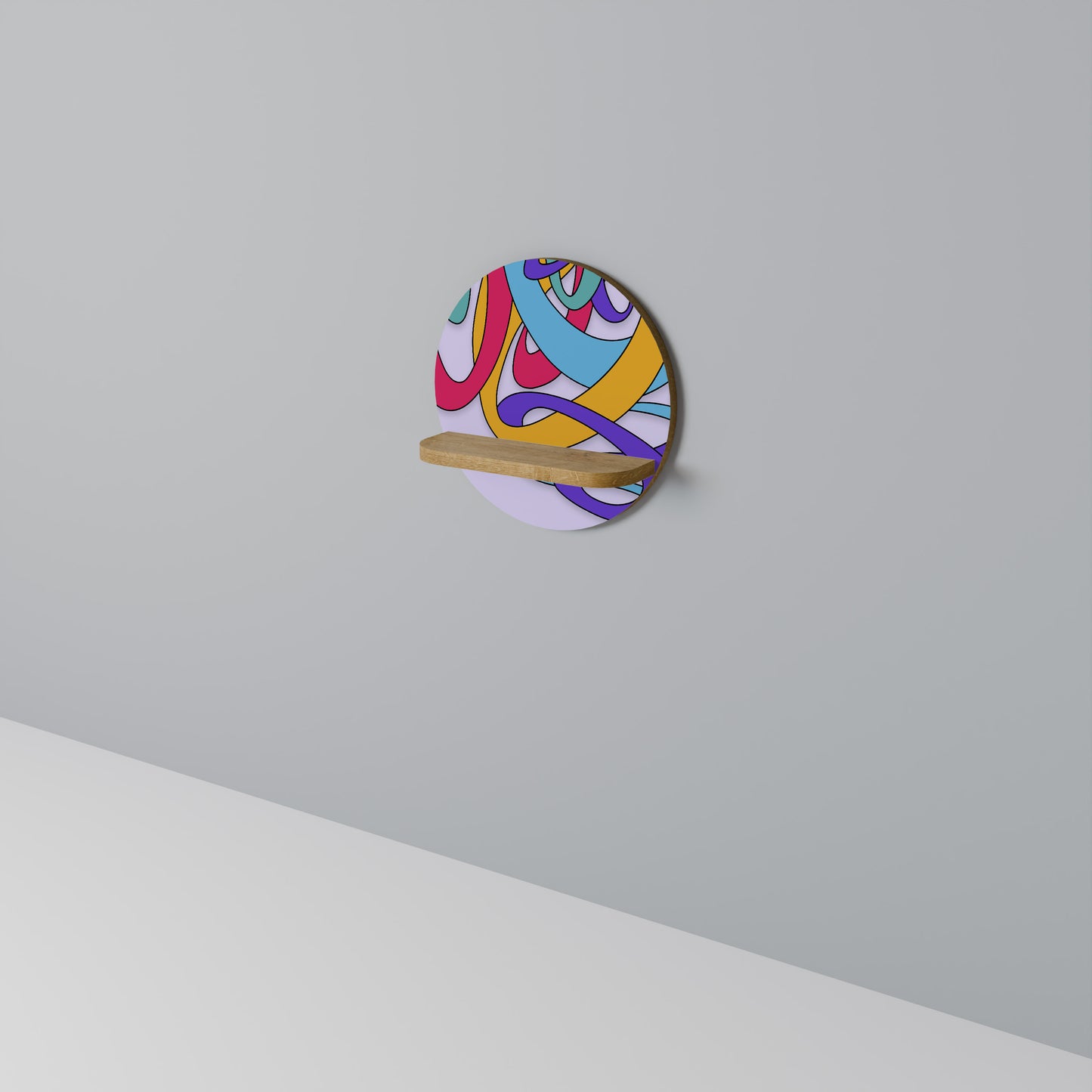 COLOR STREAM Art Shelf