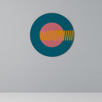 SOUND SOURCE Quadro Redondo Decorativo