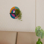 CREATING TOGETHER Prateleira Oval Decorativa em Acabamento Preto