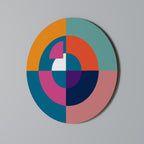 CREATING TOGETHER Quadro Redondo Decorativo