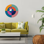 CREATING TOGETHER Quadro Redondo Decorativo