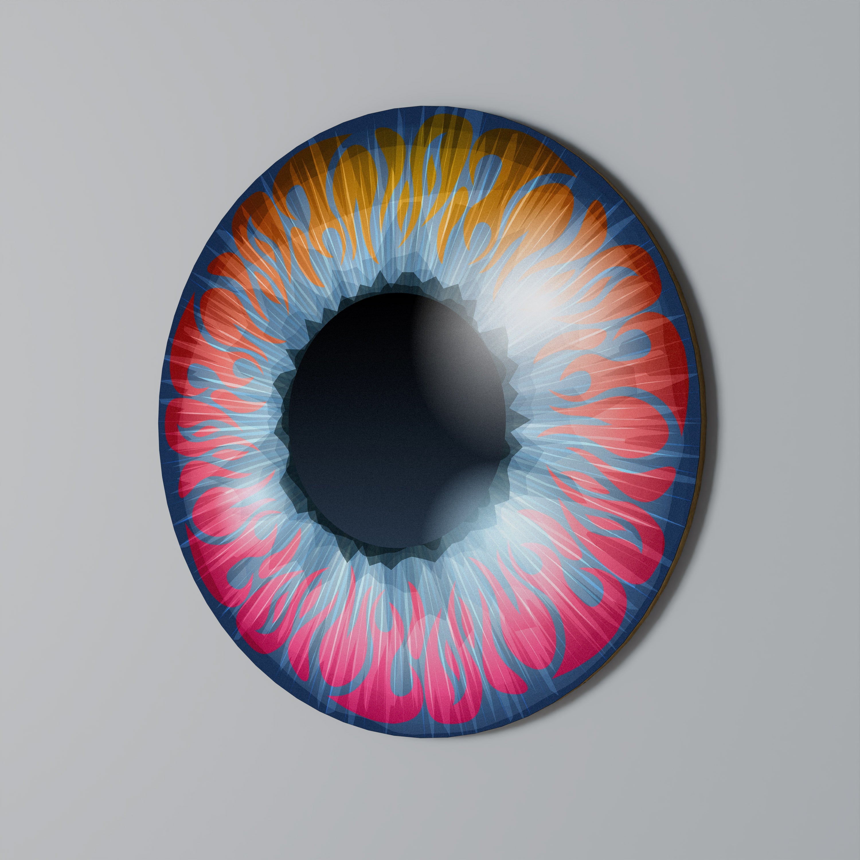 FANTASY EYE Quadro Redondo Decorativo