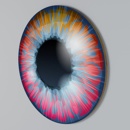 FANTASY EYE Arte de Parede Redonda