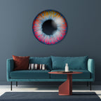 FANTASY EYE Round Wall Art