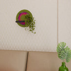 EXPLOSION ESSENCE Prateleira Redonda Decorativa em Acabamento Preto