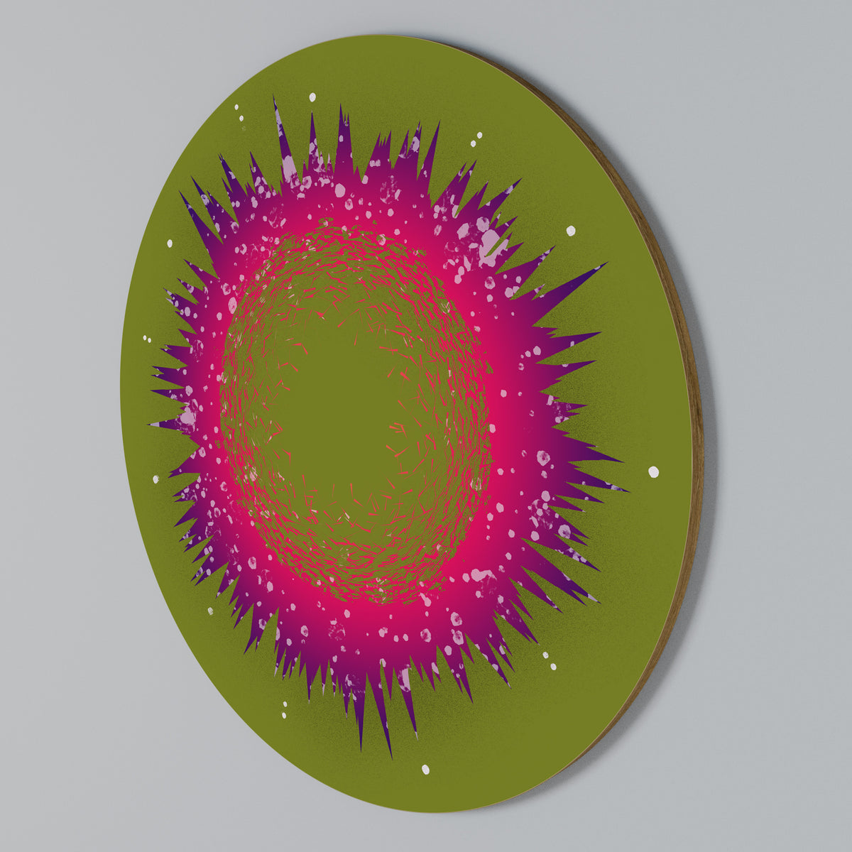 EXPLOSION ESSENCE Arte de Parede Redonda