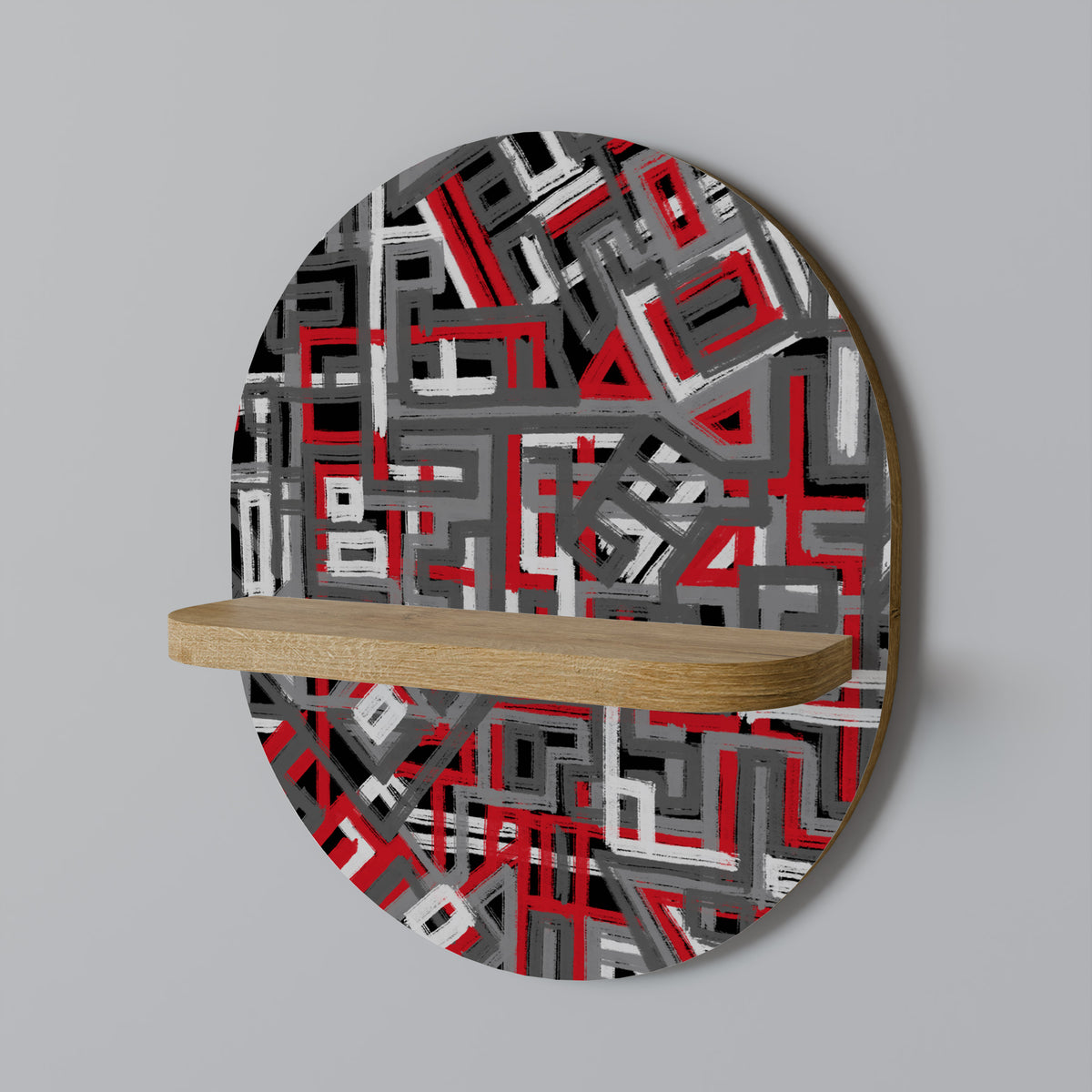 BROKEN LINES Art Shelf