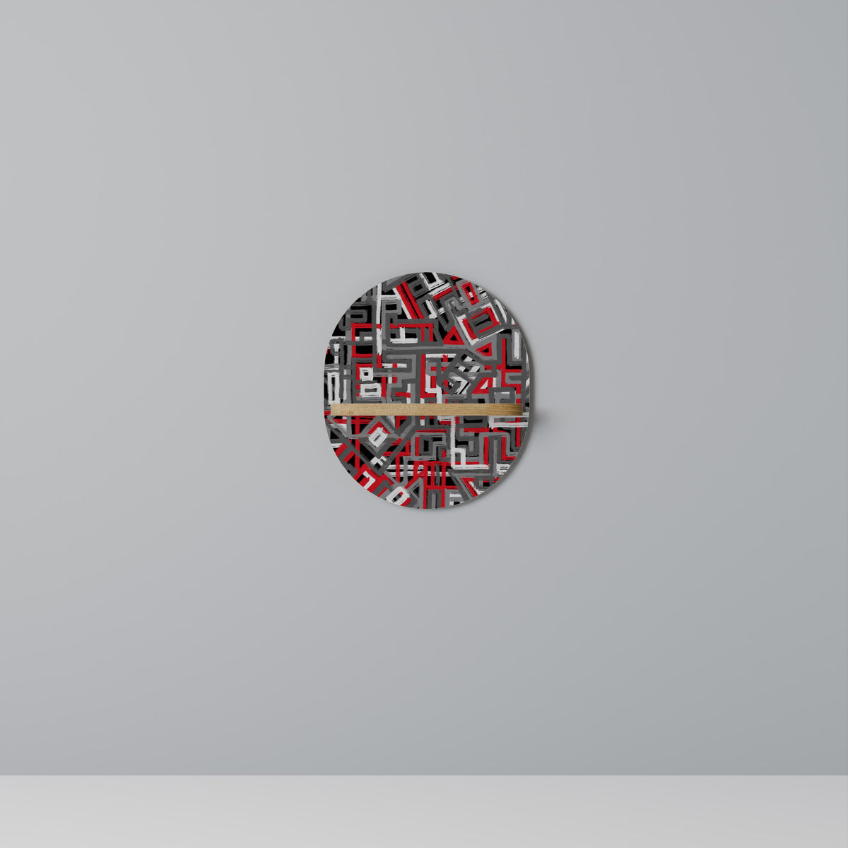 BROKEN LINES Art Shelf