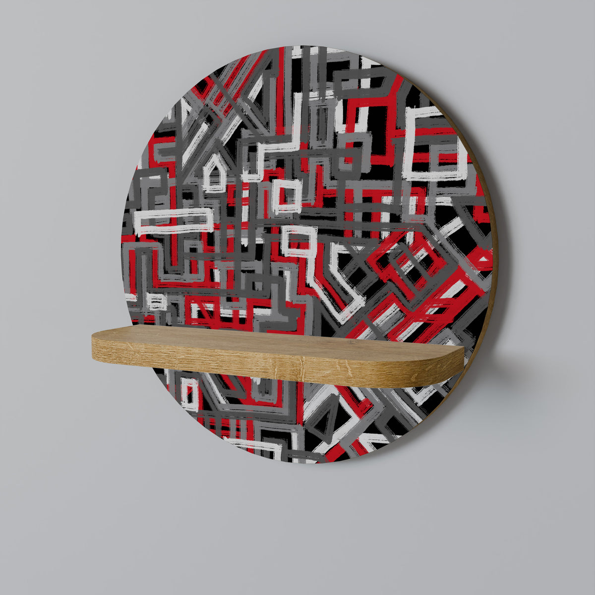 BROKEN LINES Art Shelf