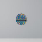 MEMORIES MAP Oval Art Shelf In Black Finish