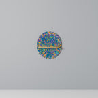 MEMORIES MAP Prateleira Oval Decorativa em Efeito Carvalho