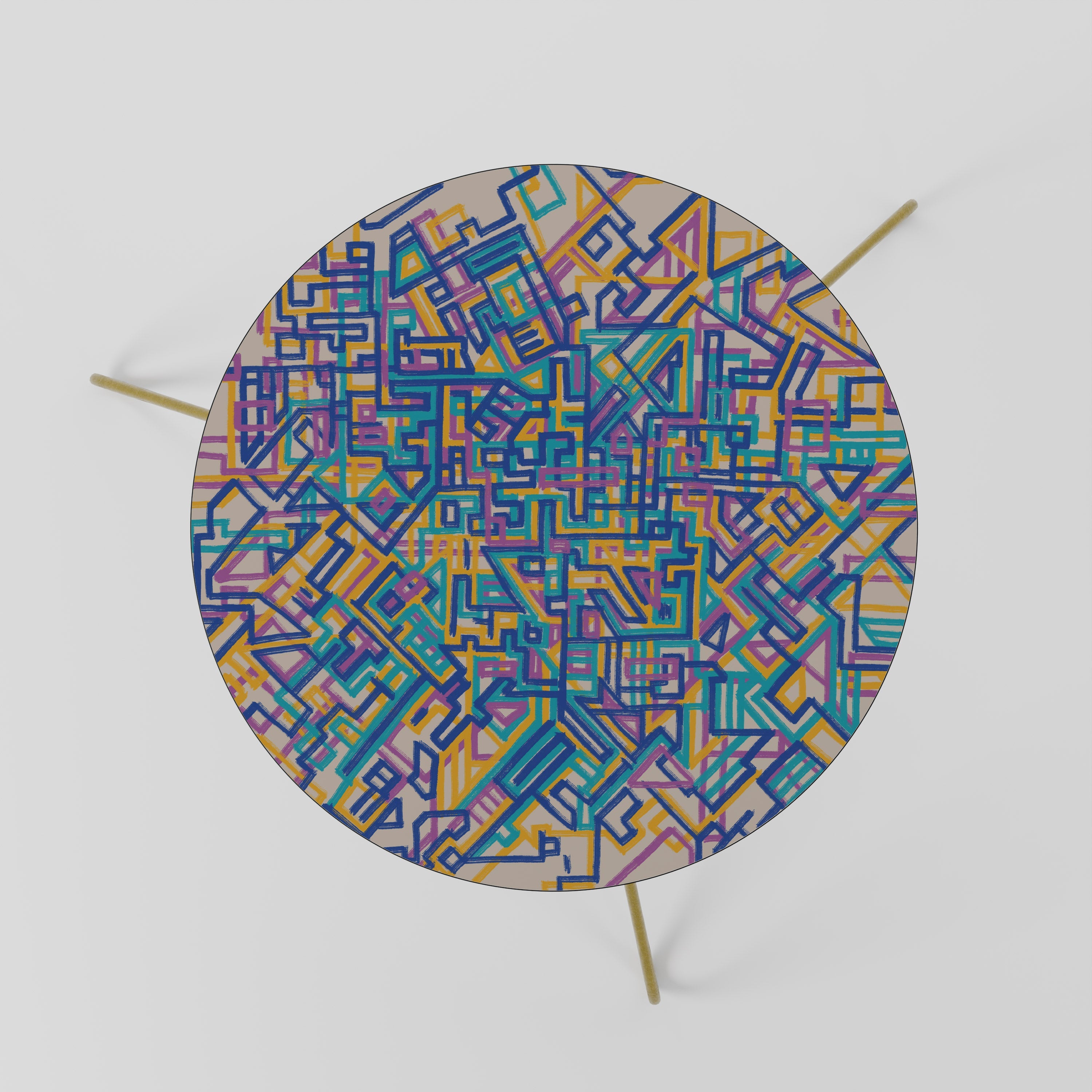 MEMORIES MAP Mesa de Centro 60