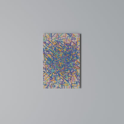 MEMORIES MAP Quadro em tela vertical