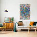 MEMORIES MAP Poster Vertical Autocolante