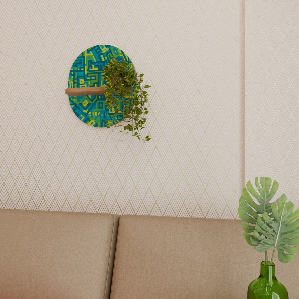 NOSTALGIC MEMORIES Art Shelf