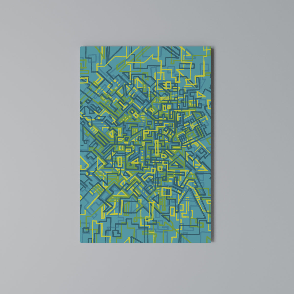 NOSTALGIC MEMORIES Quadro em tela vertical